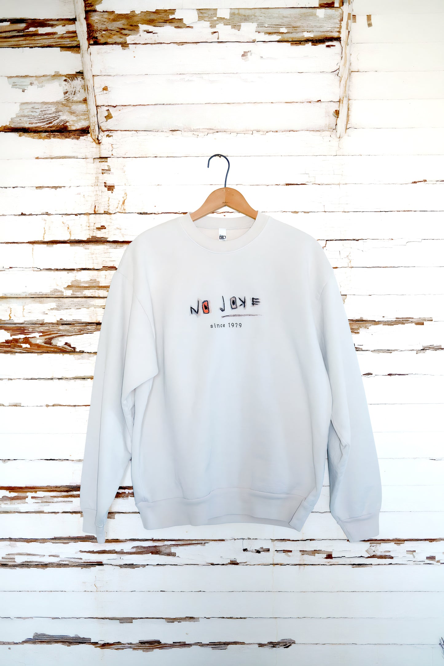 'No Joke' Crewneck Sweater