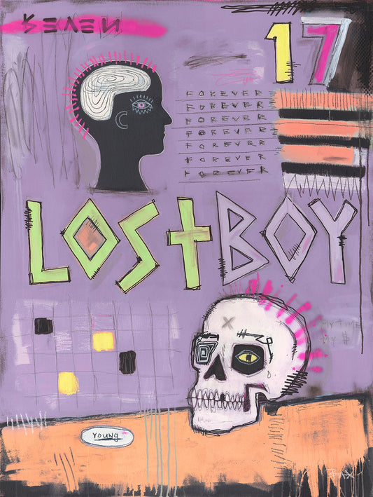 Lost Boy Remix 'Purple' Print